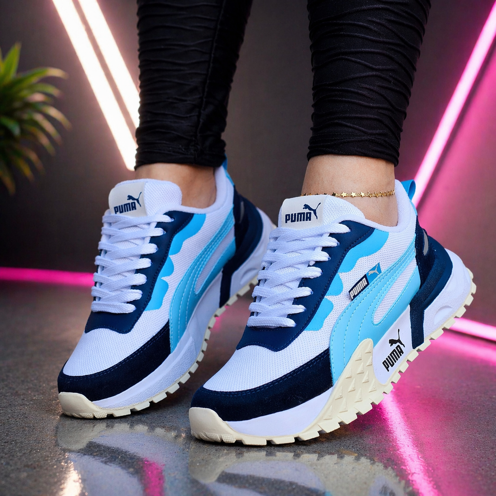 Zapatillas Puma para mujer + ¡3 pares de calcetines de regalo!