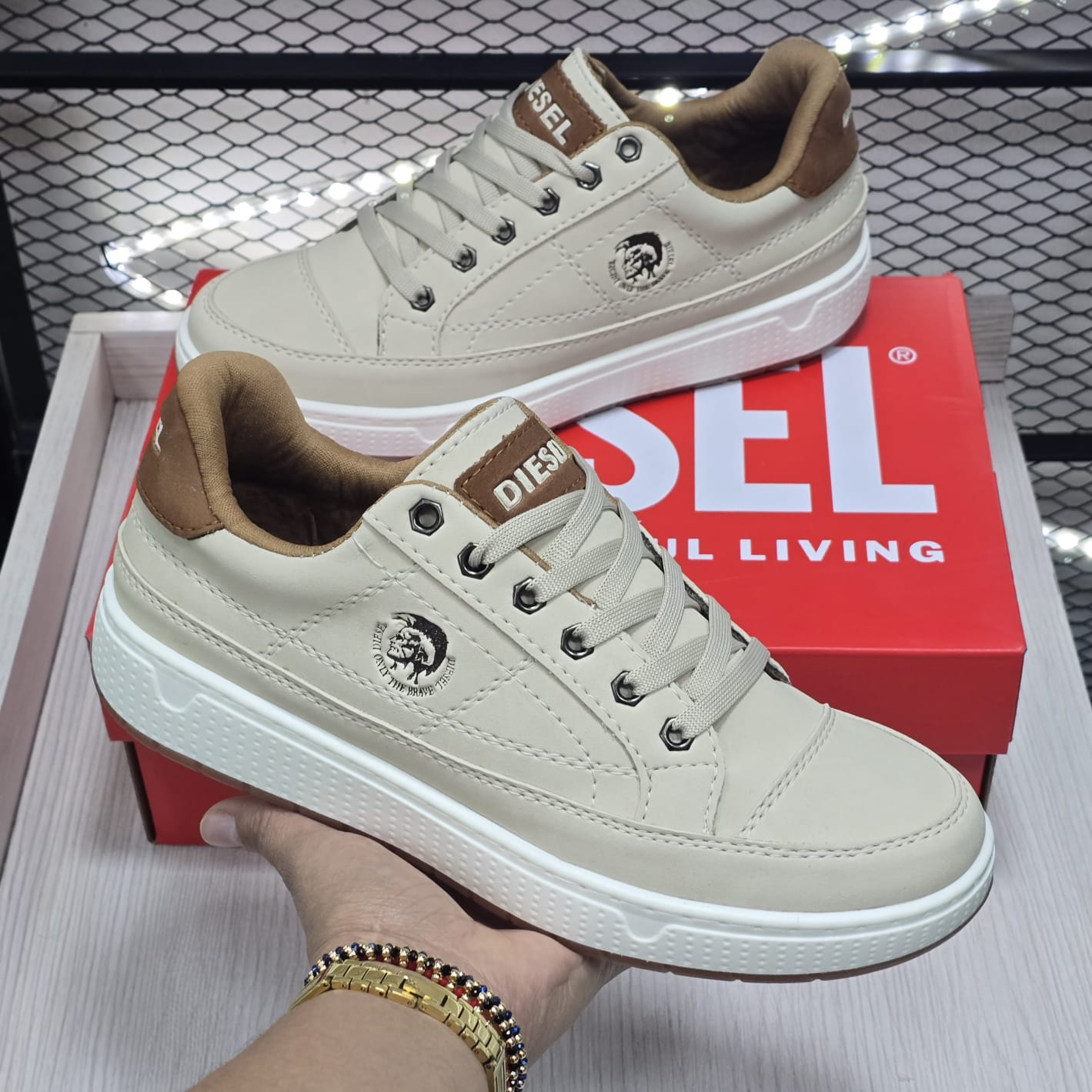 TENIS DIESEL 100% COSIDOS