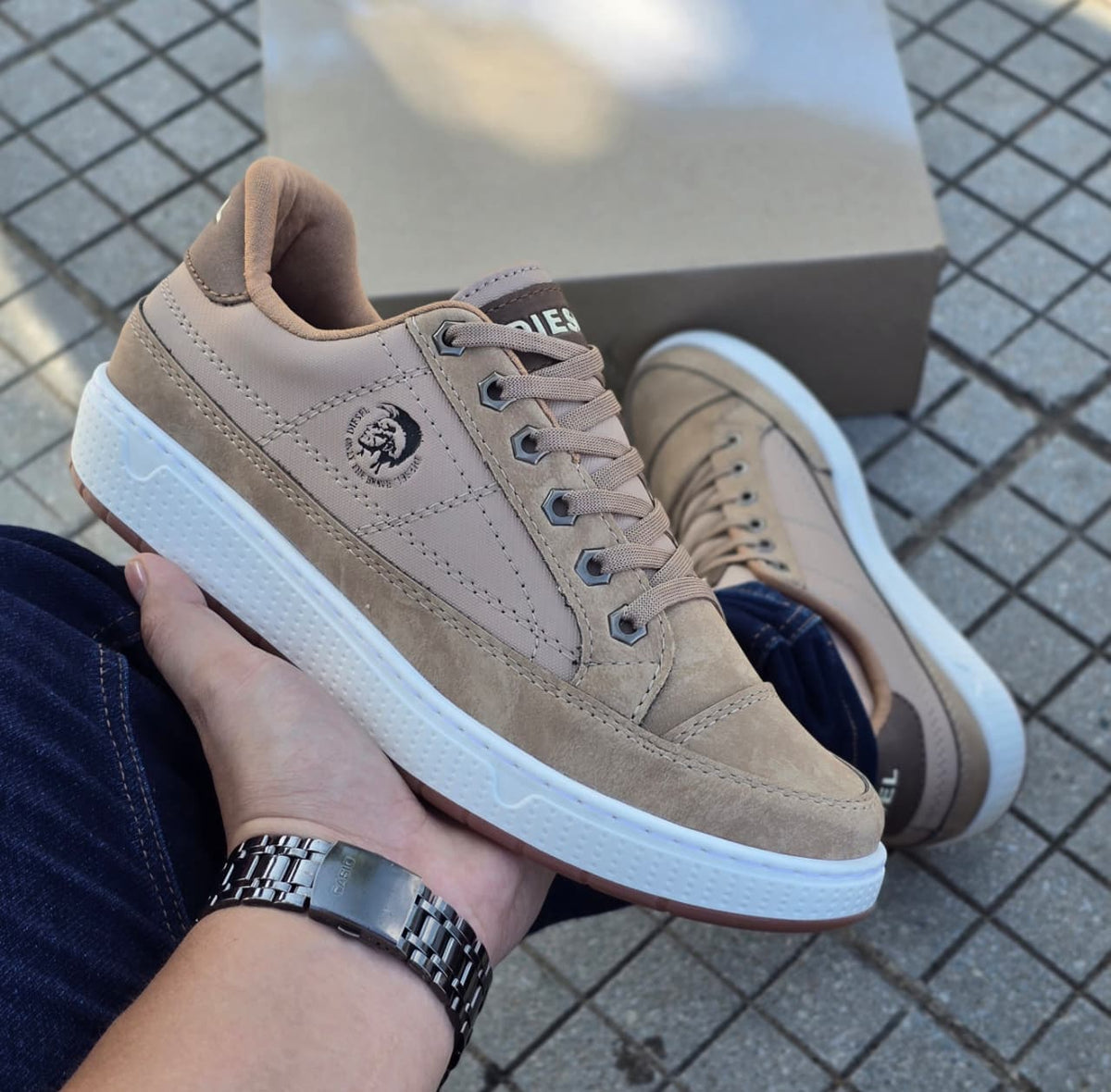 TENIS DIESEL 100% COSIDOS