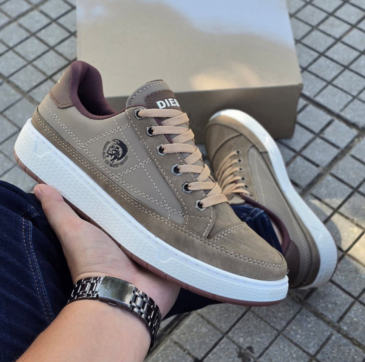 TENIS DIESEL 100% COSIDOS