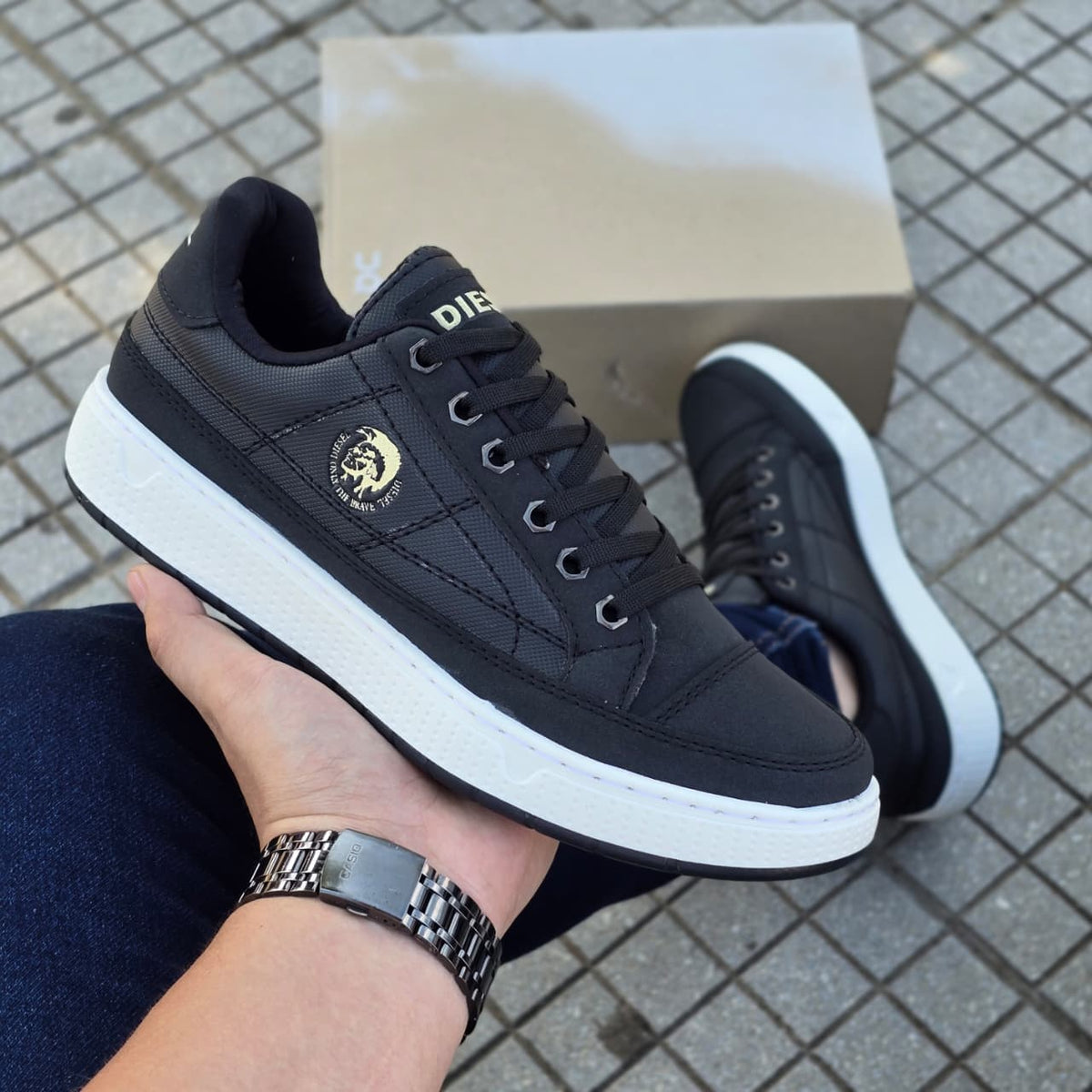 TENIS DIESEL 100% COSIDOS