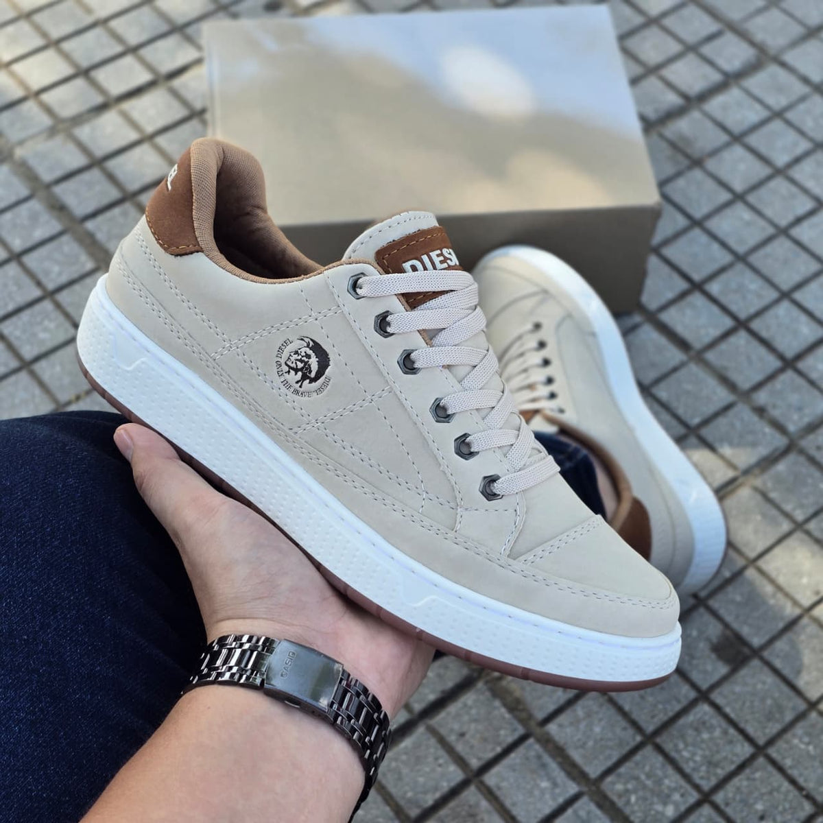 TENIS DIESEL 100% COSIDOS